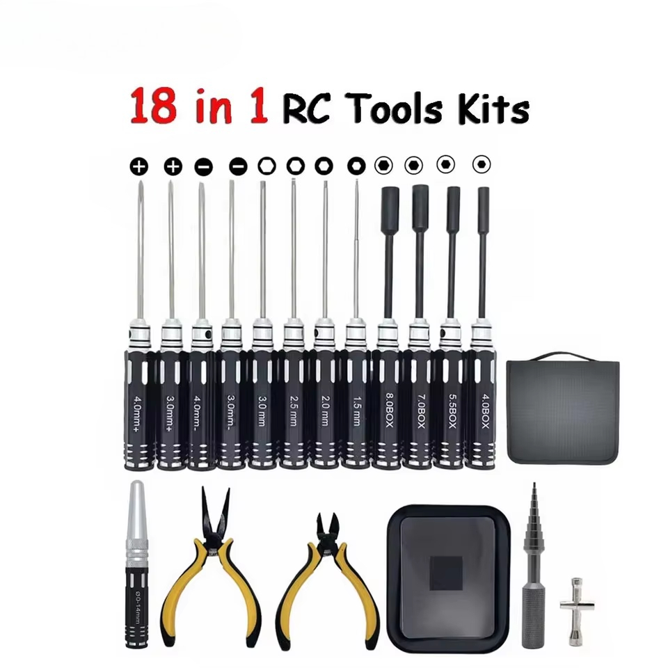Socket Set - Набор инструментов RC 18 в 1: