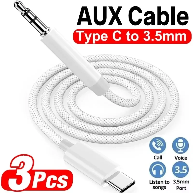 Car Jack - Кабель USB-C на 3,5 мм AUX
