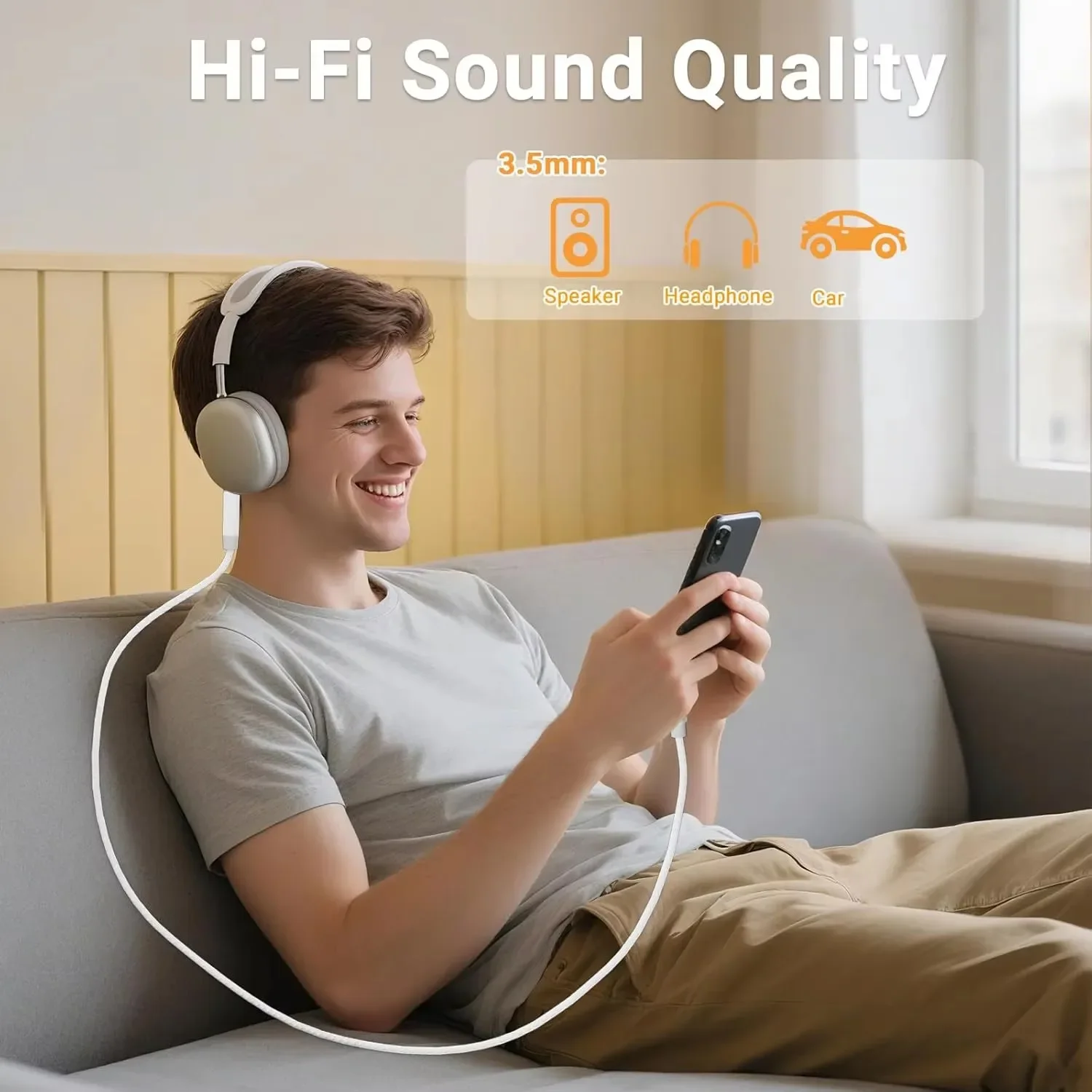 Кабель USB-C на 3,5 мм AUX с н – обзор и цена Car Jack