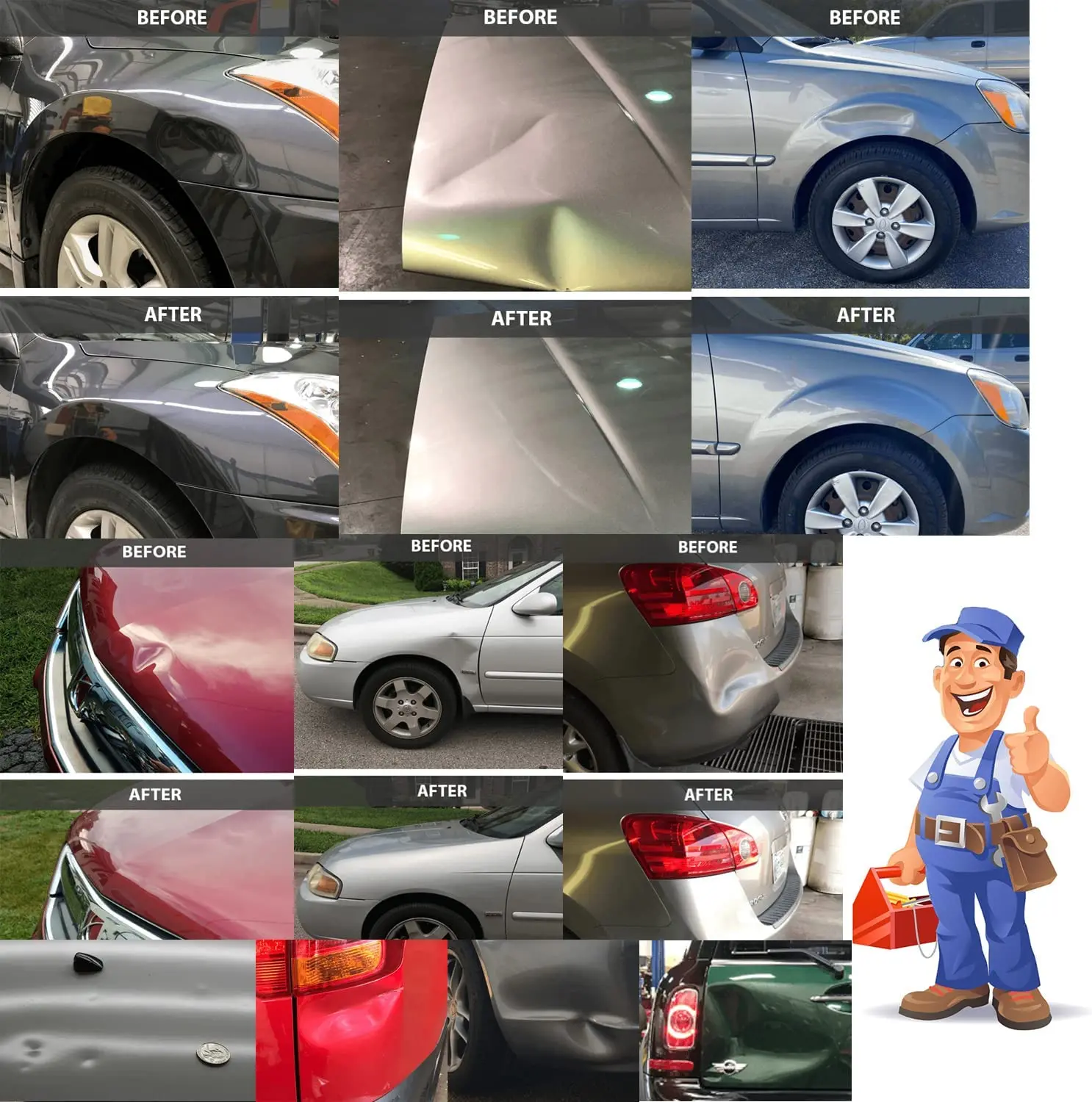 Набор инструментов для ремонта – обзор и цена Car Repair Tools